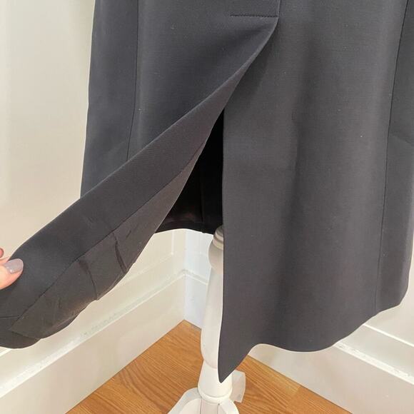 Fendi Sleeveless Silk Blend Dress in Black - Picture 6 of 8